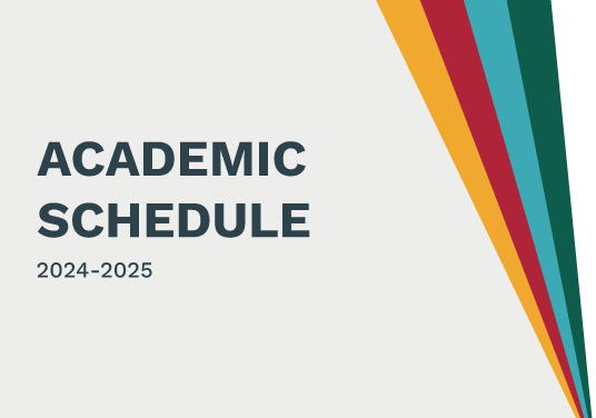 Academic Schedule 24-25