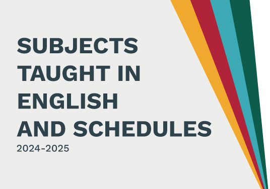 subjects and schedules